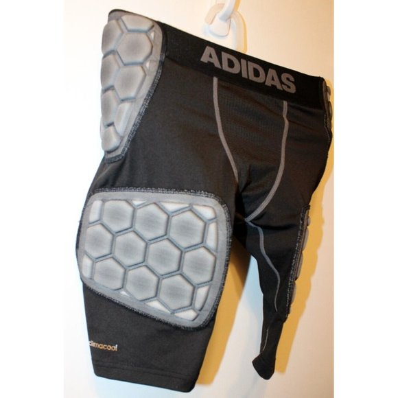 Boys Adidas Climacool Padded Compression Football Girdle Shorts Youth Medium - Picture 3 of 8